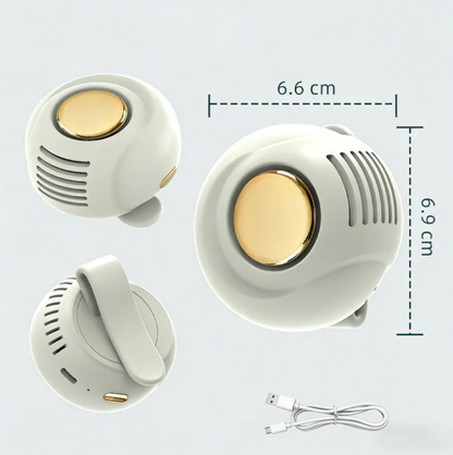 Women's Rechargeable Clip-On Mini Fan