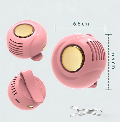Women's Rechargeable Clip-On Mini Fan