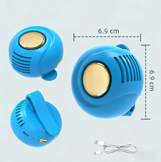 Women's Rechargeable Clip-On Mini Fan