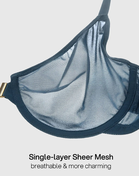 Women's Front-Closure Plunge Bra