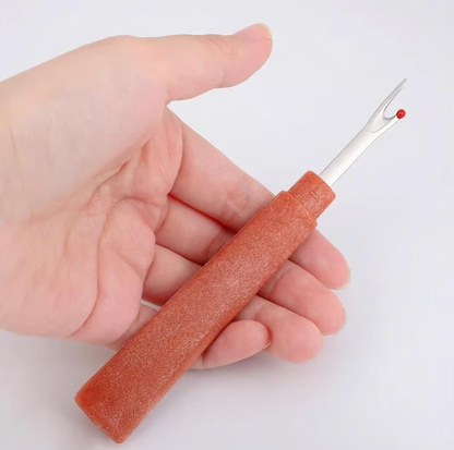 34-Piece Big-Eye Sewing Needle Set with Thread and Thimble