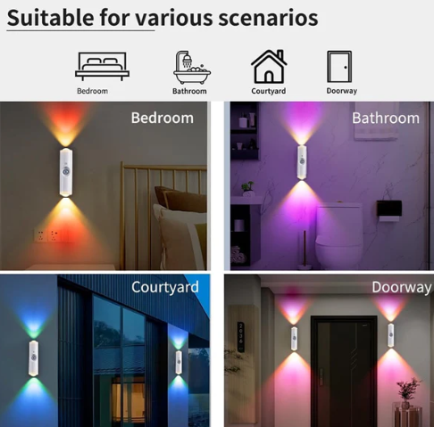 Rechargeable Motion Sensor RGB Night Light