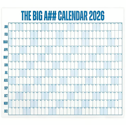 Oversized Year Planner Wall Calendar