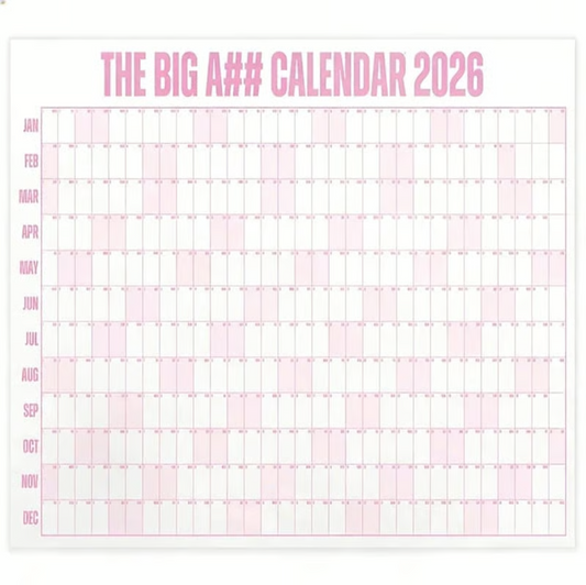 Oversized Year Planner Wall Calendar