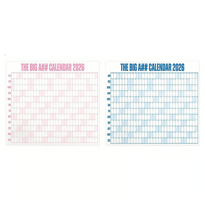 Oversized Year Planner Wall Calendar