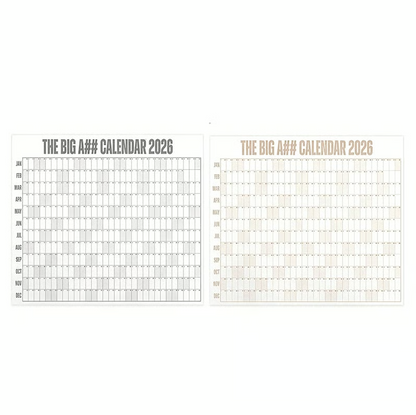 Oversized Year Planner Wall Calendar