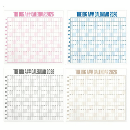 Oversized Year Planner Wall Calendar
