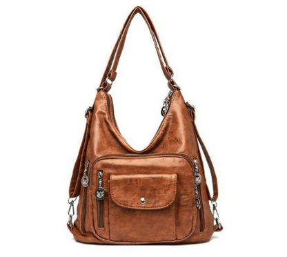 Women’s Convertible Multi-Pocket Waterproof Shoulder Bag