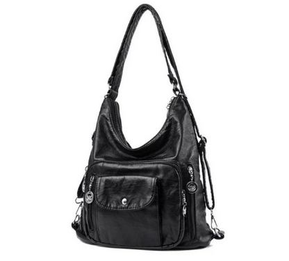 Women’s Convertible Multi-Pocket Waterproof Shoulder Bag