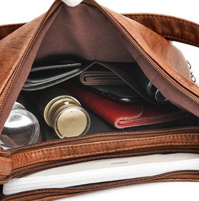 Women’s Convertible Multi-Pocket Waterproof Shoulder Bag