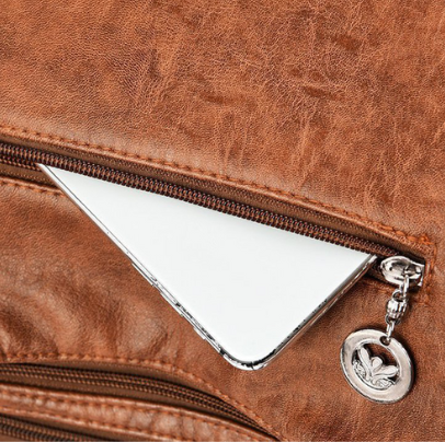 Women’s Convertible Multi-Pocket Waterproof Shoulder Bag