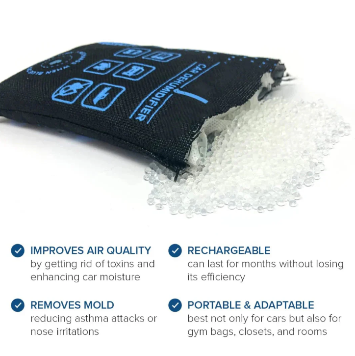 Reusable Dehumidifier Bag with Colour Change Indicator