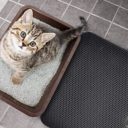 Cat Litter Trap Double-Layer Non-Slip Mat