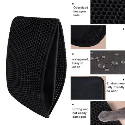 Cat Litter Trap Double-Layer Non-Slip Mat