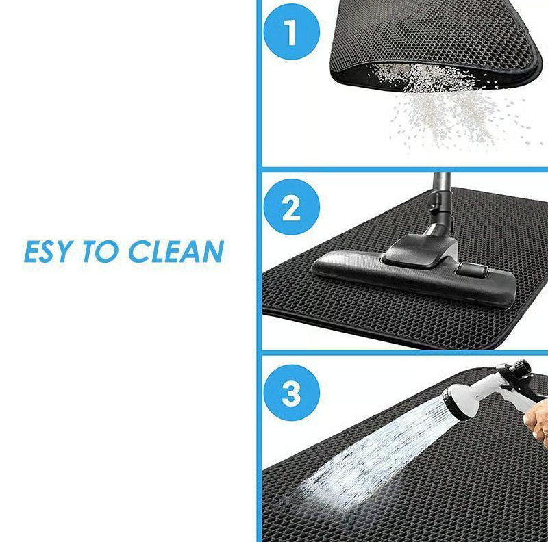 Cat Litter Trap Double-Layer Non-Slip Mat