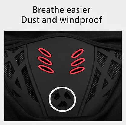 Winter Fleece-Lined Anti-Fog Cycling Balaclava Mask