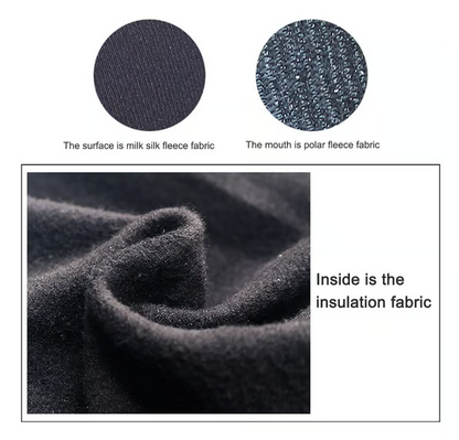 Winter Fleece-Lined Anti-Fog Cycling Balaclava Mask