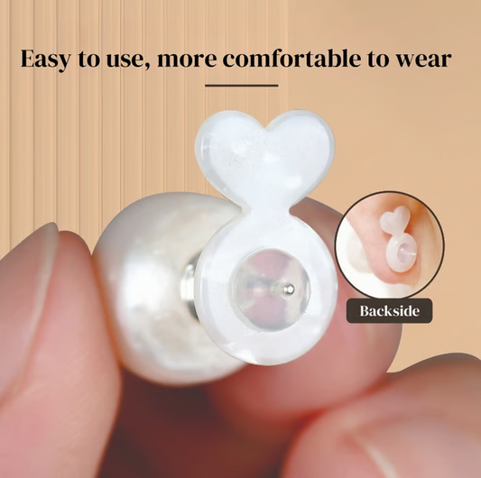 Silicone Earring Back Lifters for Upright Fit