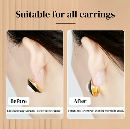 Silicone Earring Back Lifters for Upright Fit