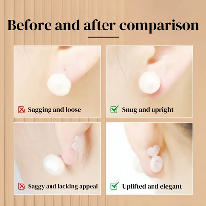 Silicone Earring Back Lifters for Upright Fit