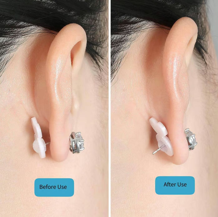 Silicone Earring Back Lifters for Upright Fit