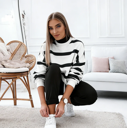 Women’s Striped Lounge Co-Ord Set