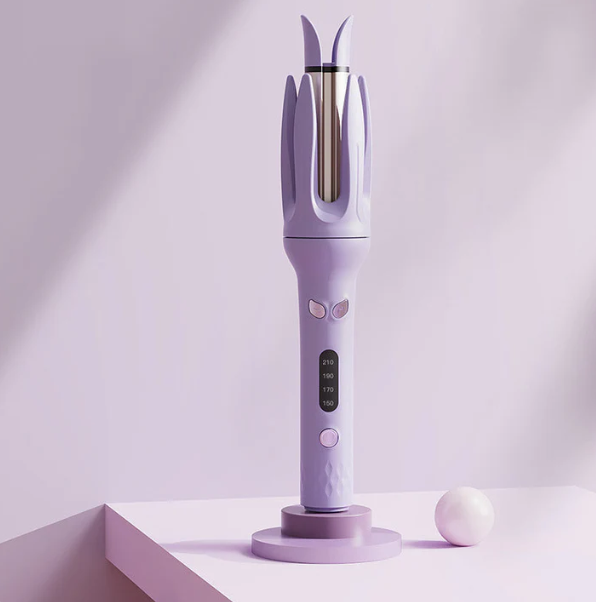 Women’s Automatic Rotating Hair Curler with 4 Heat Settings