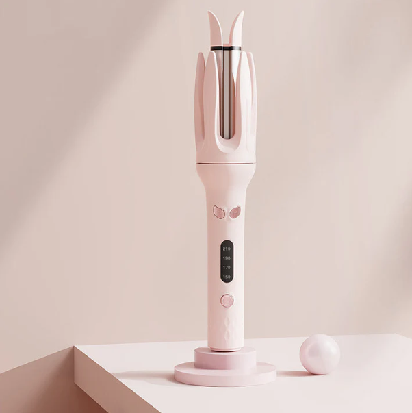 Women’s Automatic Rotating Hair Curler with 4 Heat Settings