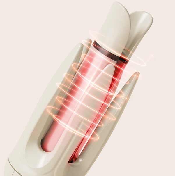 Women’s Automatic Rotating Hair Curler with 4 Heat Settings