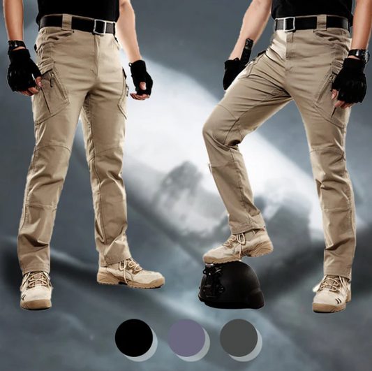 Men’s Waterproof Multi-Pocket Tactical Trousers