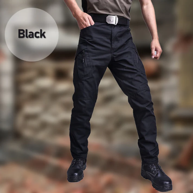 Men’s Waterproof Multi-Pocket Tactical Trousers