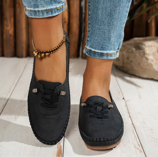 Women’s Soft-Step Lace-Up Casual Loafers