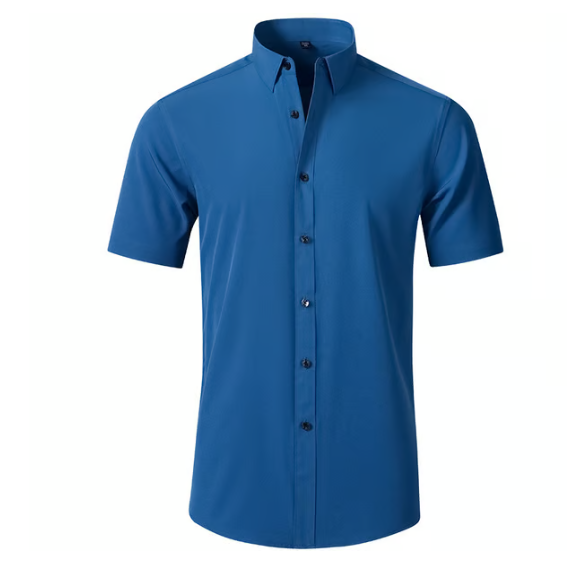 Men’s Stretch No Iron Crease Resist Shirt
