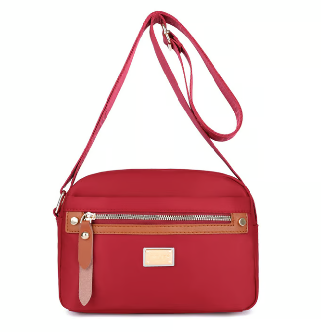 Women’s Lightweight Nylon Crossbody Shoulder Bag
