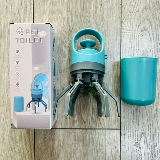 Portable Dog Waste Scooper with Built In Bag Dispenser