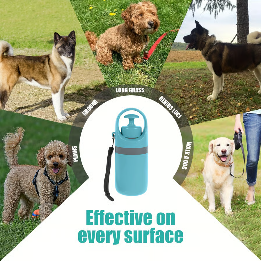 Portable Dog Waste Scooper with Built In Bag Dispenser