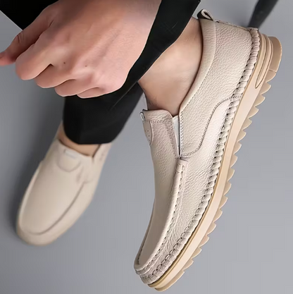 Men’s Business Casual Slip On Loafers with Soft Upper and Cushioned Sole