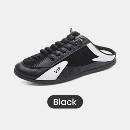 Men’s Slip-On Backless Lace-Look Trainers