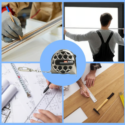 Open-Frame Stainless Steel Anti-Corrosion Tape Measure