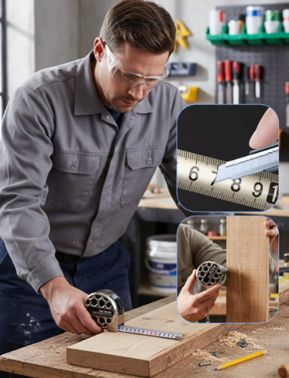 Open-Frame Stainless Steel Anti-Corrosion Tape Measure