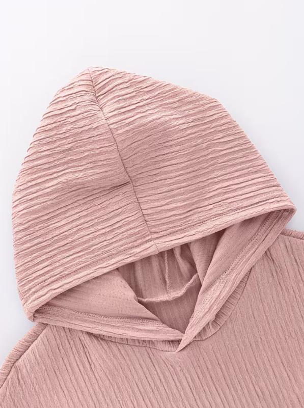 Women’s Relaxed Hooded Top and Stretch Leggings Set