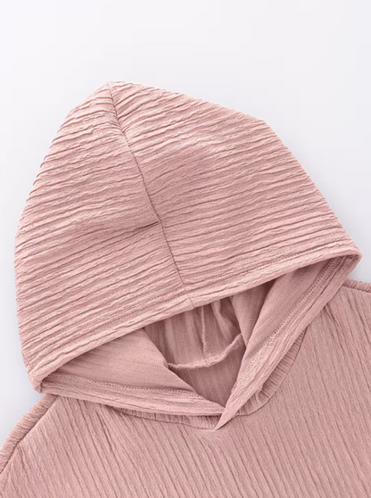 Women’s Relaxed Hooded Top and Stretch Leggings Set