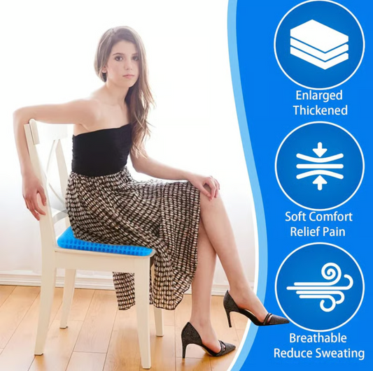 Gel Honeycomb Pressure Relief Seat Cushion