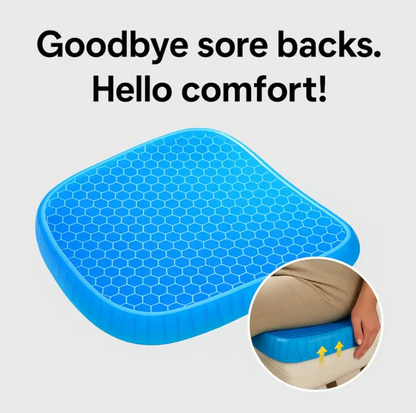 Gel Honeycomb Pressure Relief Seat Cushion