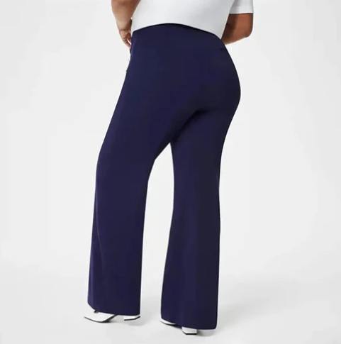 Women’s Plus Size High Waist Wide Leg Trousers