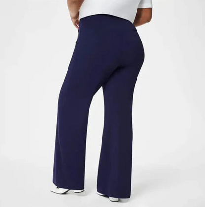 Women’s Plus Size High Waist Wide Leg Trousers
