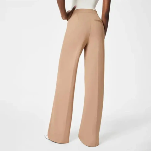 Women’s Plus Size High Waist Wide Leg Trousers
