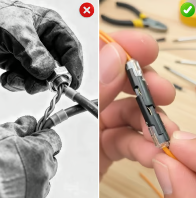 Professional Double-Wire Lock Connector Set