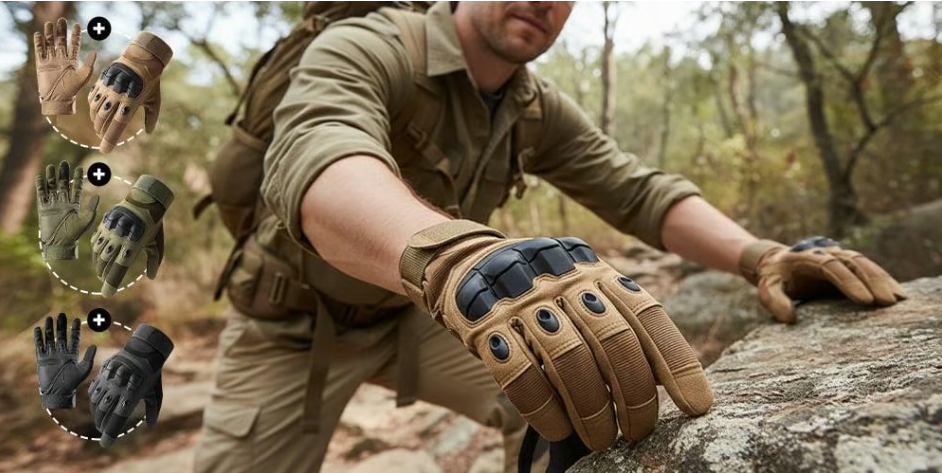 Men’s Reinforced Tactical Impact Gloves