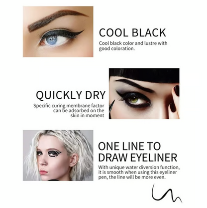 Women’s 14-Piece Waterproof Metallic Eyeliner Pencil Set